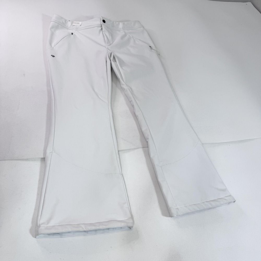 Obermeyer Snow Pants Womens 16 White‎ Hillary Stretch Insulated Ski Softshell